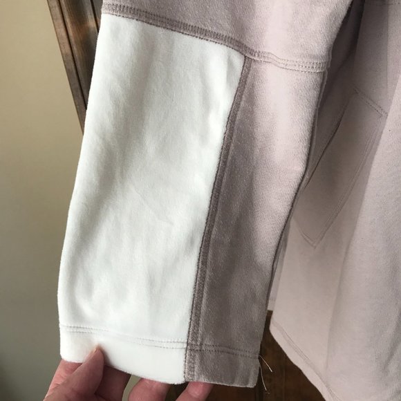 Calvin Klein Performance Mauve/Ivory Hoodie Jacket & Drawstring Joggers Set 3X - Picture 5 of 16